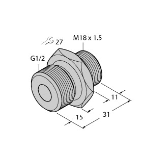 TURCK傳感器產(chǎn)品  FCA-FCST-G1/2-A4