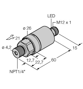 TURCK傳感器產(chǎn)品  PC001R-203-2UPN8X-H1141