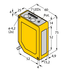 圖爾克TURCK傳感器產(chǎn)品  BSO1L1.4M-Q60-ANP6X5