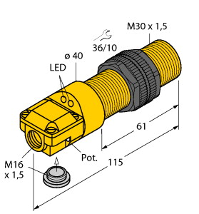 TURCK傳感器產(chǎn)品  BC10-P30SR-VP4X2